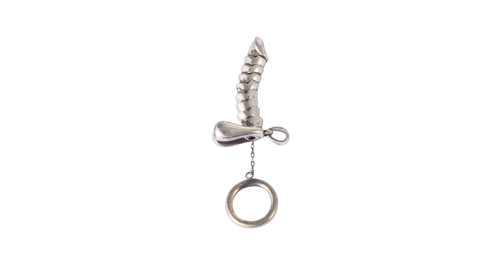 penisペンダント❸ Amazon.com: Vintage 925 Sterling Silver Penis Pendant Male